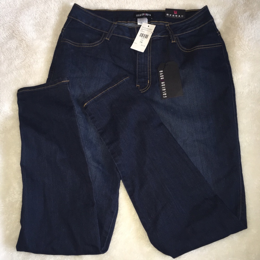Fashion Nova Jeans Classic Mid-Rise Skinny